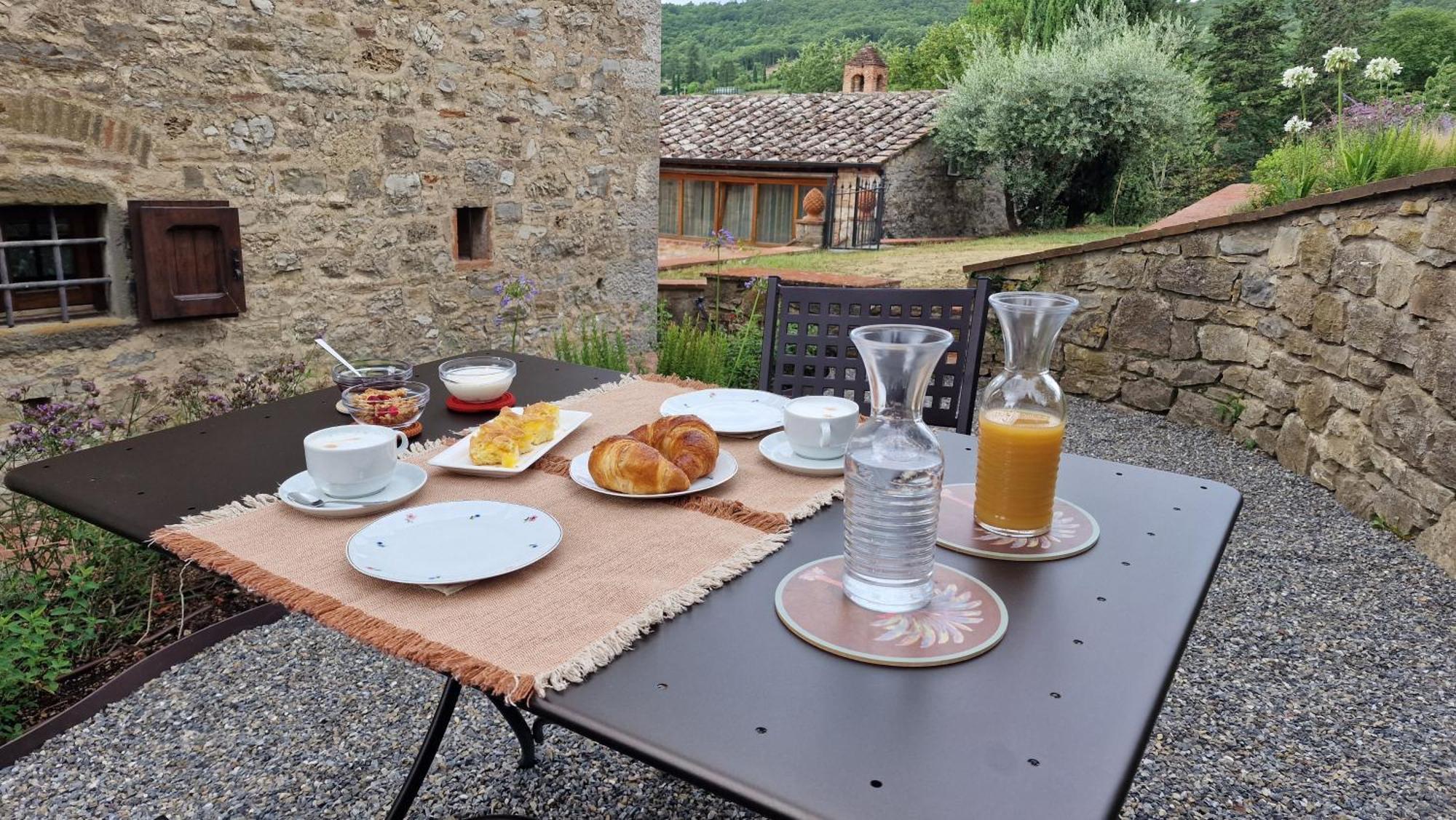 La Corte Del Chianti Classico Гайоле-ин-Кьянти Экстерьер фото
